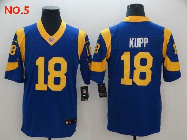 Men's Los Angeles Rams #10 Cooper Kupp Jesey NO.5;